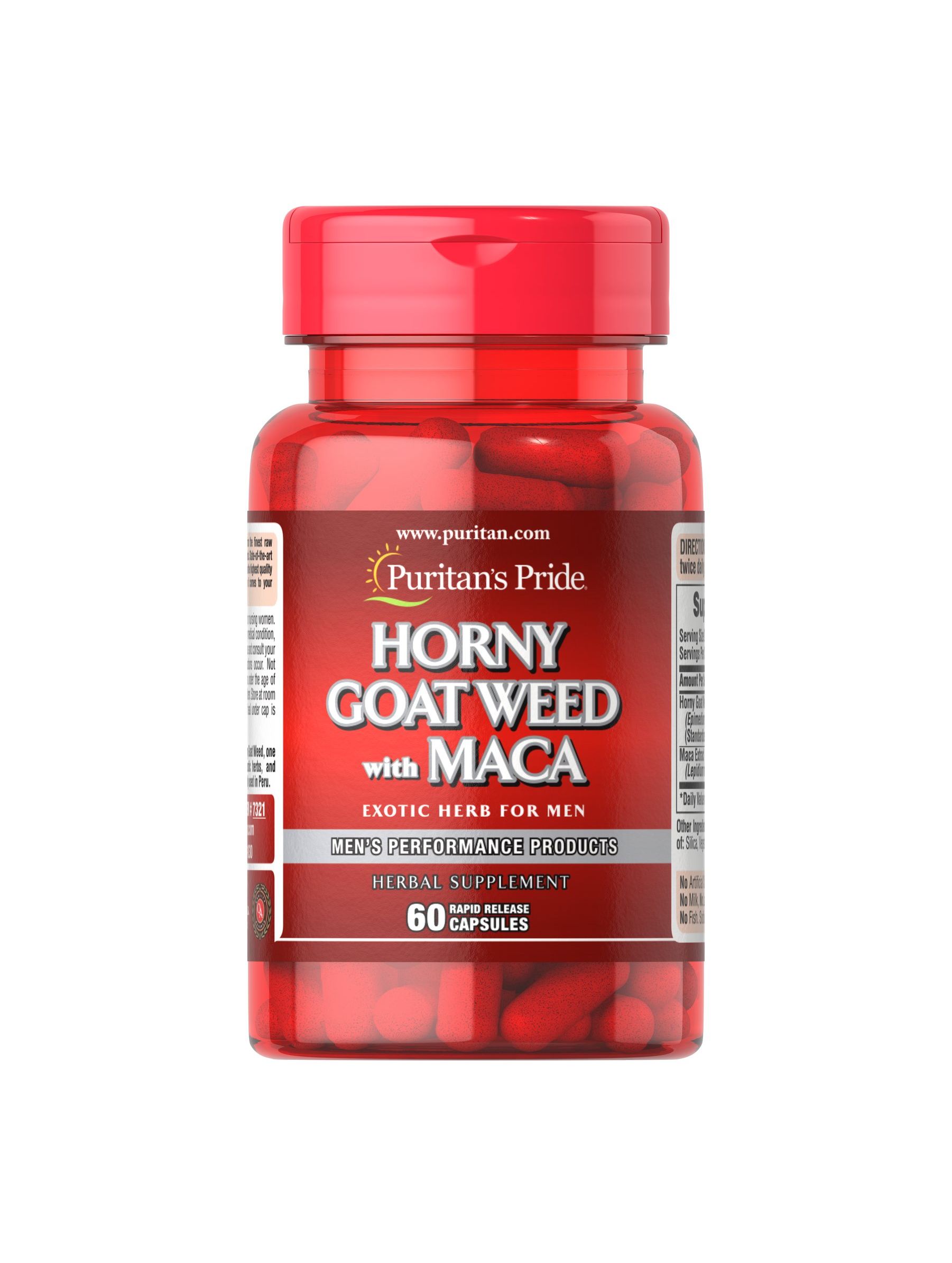 Horny Goat Weed with Maca 500 mg / 75 mg