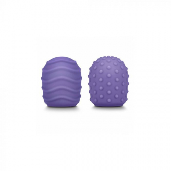 Le Wand Petite Silicone Textured Covers 2-Pack