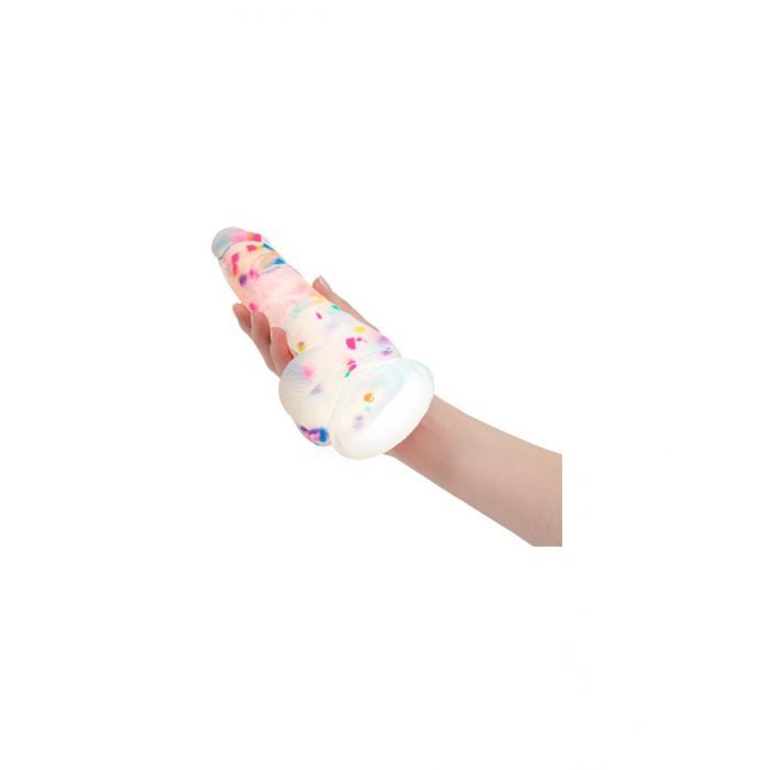 Addiction Confetti Suction Cup  7.5in