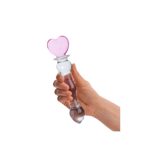 Glas 8" Sweetheart Glass Dildo