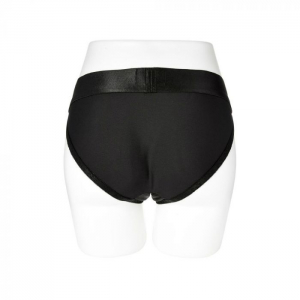 Sportsheets Em.Ex. Active Harness Wear Silhouette Crotchless Strap-On Harness Brief