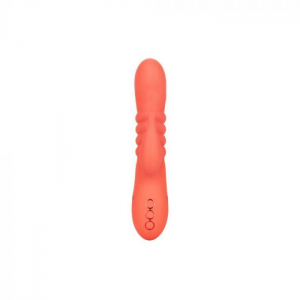 CalExotics California Dreaming Orange County Cutie Thrusting Rabbit Vibrator