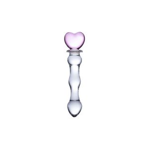 Glas 8" Sweetheart Glass Dildo